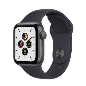 Apple Watch SE (2nd Gen) [GPS 40mm] Smart Watch w/Midnight Aluminum Case & Midni